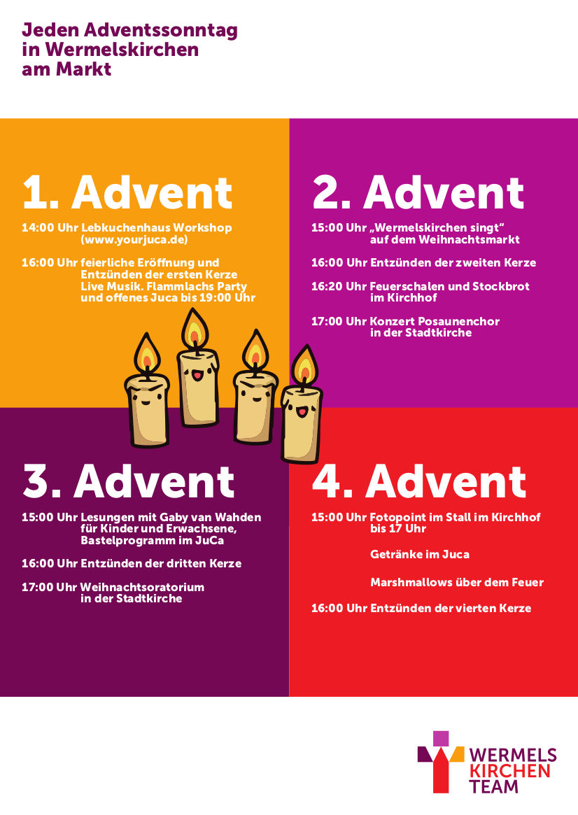 Flyer Adventskranz