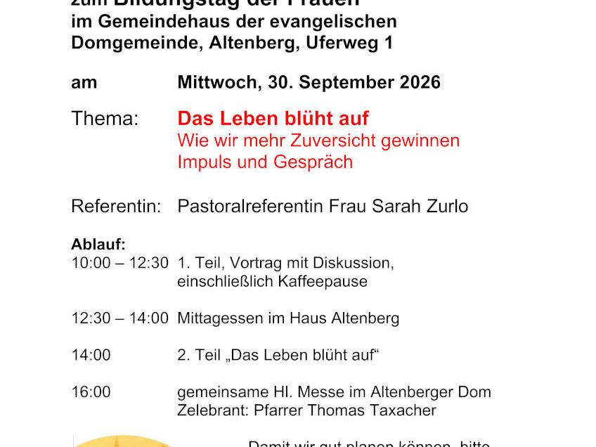 2026-09-30 Einladung Bildungstag Altenberg