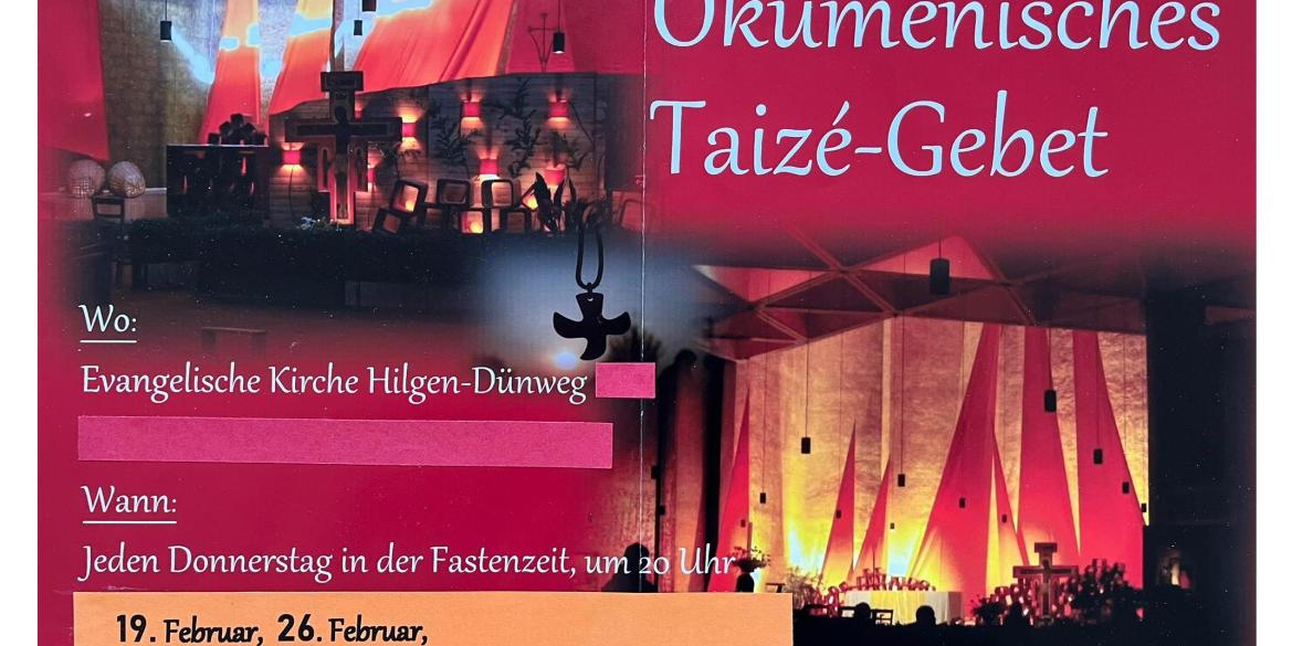Ökumenisches Taizè-Gebet