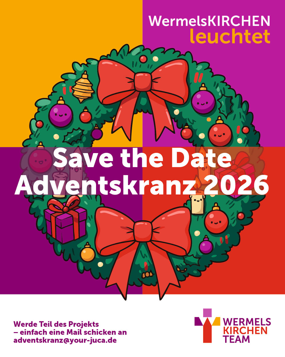 WermelsKIRCHEN leuchtet