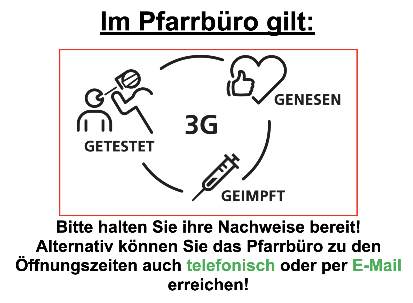 3G Pfarrbüro