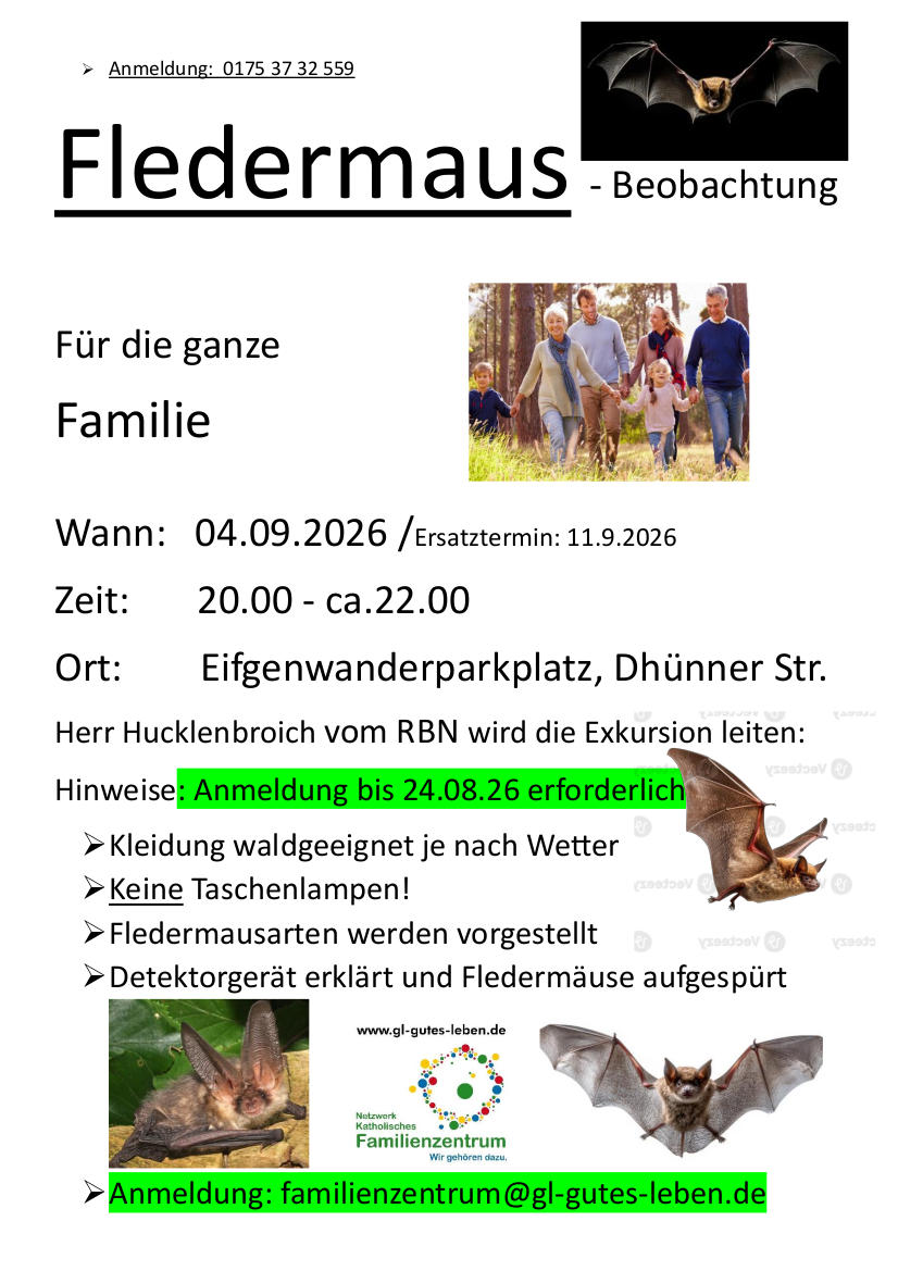 Fledermauswanderung
