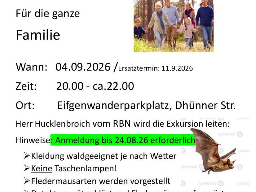 Fledermauswanderung