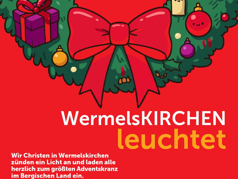 Post WermelsKIRCHEN leuchtet