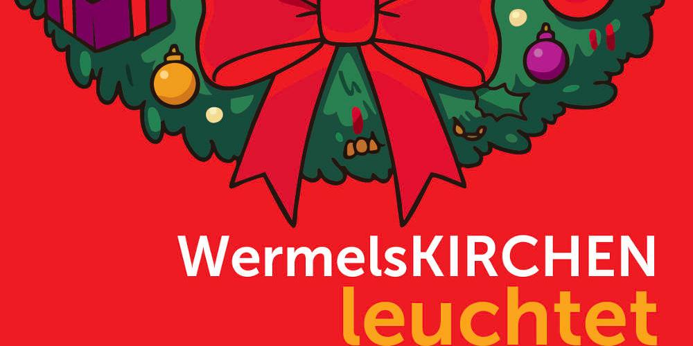 Post WermelsKIRCHEN leuchtet